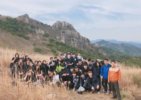 경찰정보보호학부 금정산일대 환경정화운동