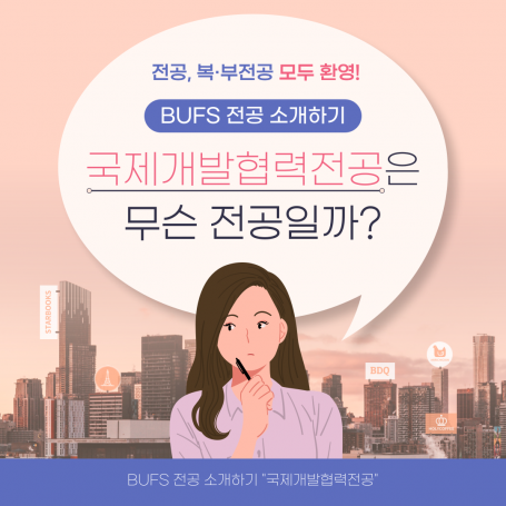 국제개발협력  전공 소개